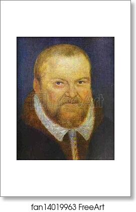 Free art print of Portrait of the Elector Augustus of Saxony by Lucas Cranach The Younger
