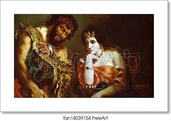 Free art print of Cleopatra and the Peasant by Eugène Delacroix Free art print of Cleopatra and the Peasant by Eugène Delacroix