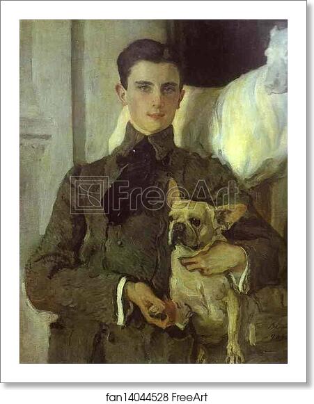 Free art print of Portrait of Count Felix Sumarokov-Elstone, later Prince Yusupov by Valentin Serov