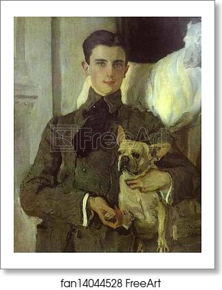 Free art print of Portrait of Count Felix Sumarokov-Elstone, later Prince Yusupov by Valentin Serov