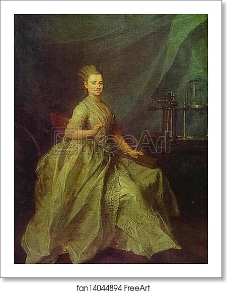 Free art print of Portrait of E. I. Molchanova by Dmitry Levitzky Free art print of Portrait of E. I. Molchanova by Dmitry Levitzky