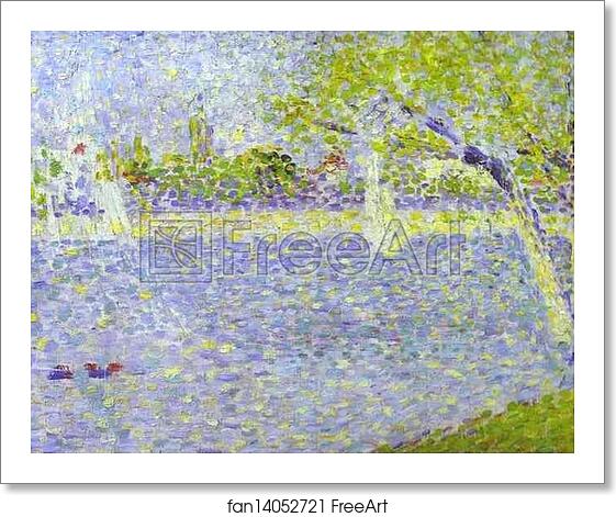 Free art print of The Siene at La Grande Jatte by Georges Seurat Free art print of The Siene at La Grande Jatte by Georges Seurat