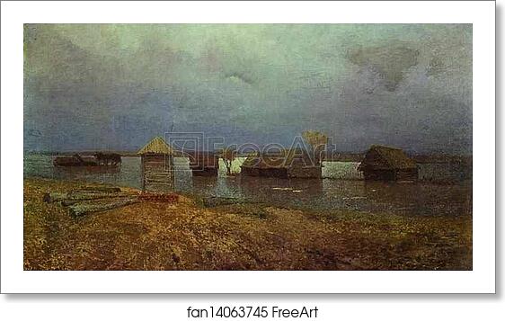 Free art print of High Waters by Isaac Levitan Free art print of High Waters by Isaac Levitan