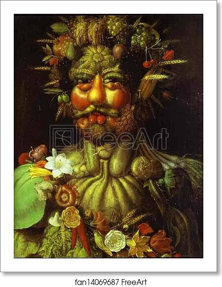 Free art print of Vertumnus by Giuseppe Arcimboldo Free art print of Vertumnus by Giuseppe Arcimboldo