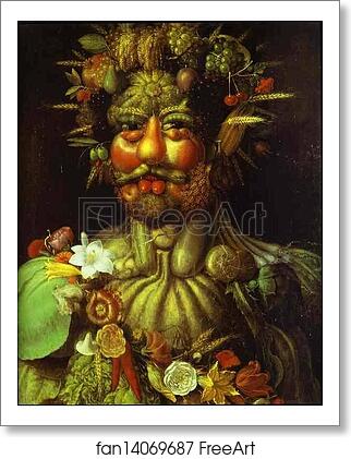 Free art print of Vertumnus by Giuseppe Arcimboldo Free art print of Vertumnus by Giuseppe Arcimboldo