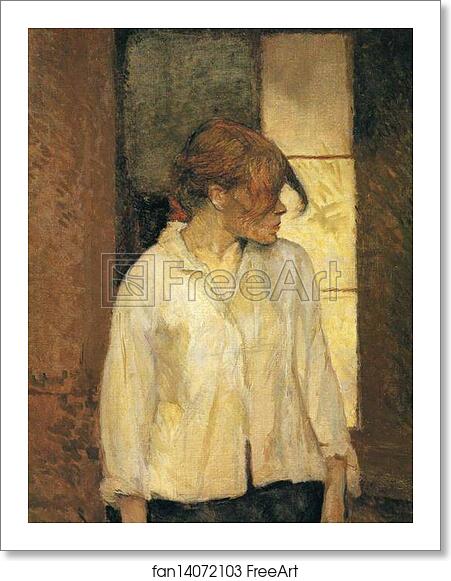 Free art print of At Montrouge (Rosa La Rouge) by Henri De Toulouse-Lautrec Free art print of At Montrouge (Rosa La Rouge) by Henri De Toulouse-Lautrec