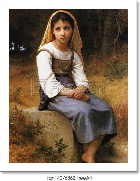 Free art print of Meditation by William-Adolphe Bouguereau Free art print of Meditation by William-Adolphe Bouguereau