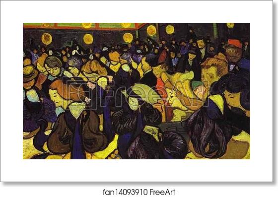 Free art print of The Dance Hall at Arles by Vincent Van Gogh Free art print of The Dance Hall at Arles by Vincent Van Gogh