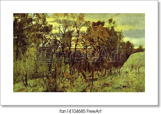 Free art print of Autumn Evening. Domotcanovo by Valentin Serov Free art print of Autumn Evening. Domotcanovo by Valentin Serov