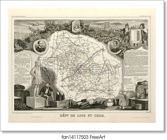 Free art print of Dépt. de Loir et Cher (région ouest) by Victor Jules Levasseur Free art print of Dépt. de Loir et Cher (région ouest) by Victor Jules Levasseur