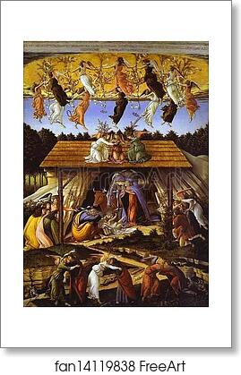 Free art print of Mystic Nativity by Alessandro Botticelli Free art print of Mystic Nativity by Alessandro Botticelli