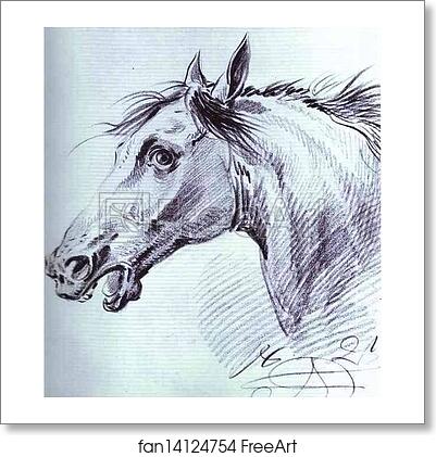 Free art print of Head of a Horse by Alexander Orlowski