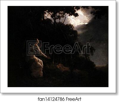 Free art print of The Lady in Milton's Comus by Joseph Wright Of Derby Free art print of The Lady in Milton's Comus by Joseph Wright Of Derby