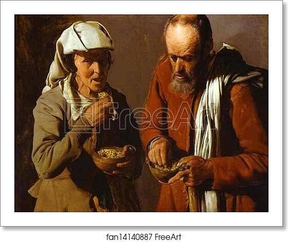 Free art print of The Porridge Eaters by Georges De La Tour Free art print of The Porridge Eaters by Georges De La Tour
