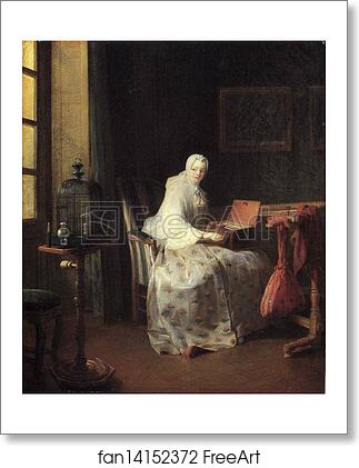 Free art print of The Bird-Song Organ by Jean-Baptiste-Simeon Chardin Free art print of The Bird-Song Organ by Jean-Baptiste-Simeon Chardin
