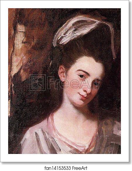 Free art print of Lady with a Lyre. Detail by George Romney Free art print of Lady with a Lyre. Detail by George Romney