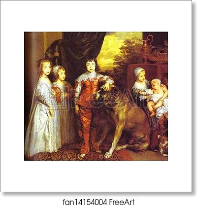 Free art print of Children of Charles I by Sir Anthony Van Dyck Free art print of Children of Charles I by Sir Anthony Van Dyck
