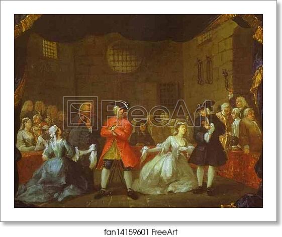 Free art print of A Scene from the Beggar's Opera by William Hogarth Free art print of A Scene from the Beggar's Opera by William Hogarth