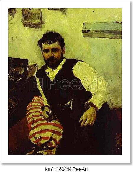 Free art print of Portrait of the Artist Konstantin Korovin by Valentin Serov Free art print of Portrait of the Artist Konstantin Korovin by Valentin Serov