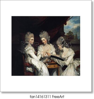 Free art print of The Ladies Waldegrave by Sir Joshua Reynolds