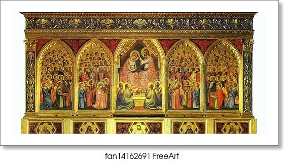 Free art print of Baroncelli Polyptych by Giotto Free art print of Baroncelli Polyptych by Giotto