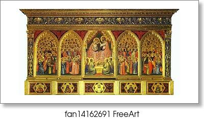 Free art print of Baroncelli Polyptych by Giotto