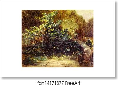 Free art print of At the Forest Edge by Mikhail Lebedev