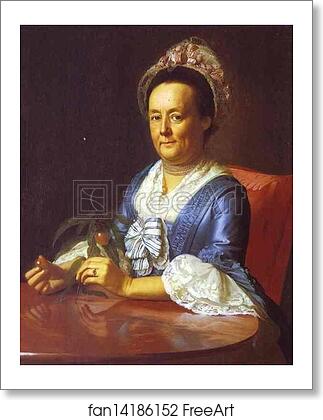 Free art print of Mrs. John Winthrop by John Singleton Copley