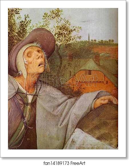 Free art print of The Parable of the Blind. Detail by Pieter Bruegel The Elder Free art print of The Parable of the Blind. Detail by Pieter Bruegel The Elder
