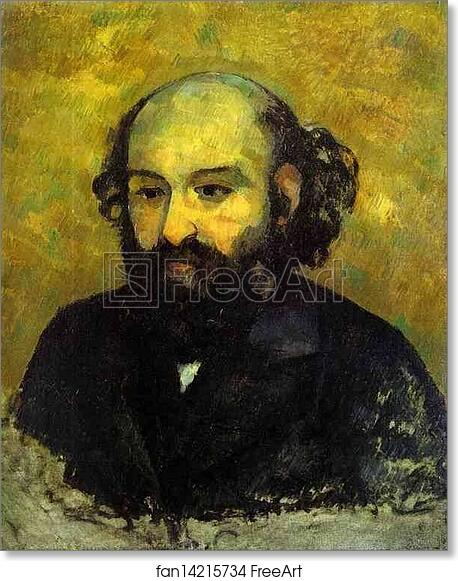 Free art print of Self-portrait (Portrait de l'artiste par lui-même) by Paul Cézanne