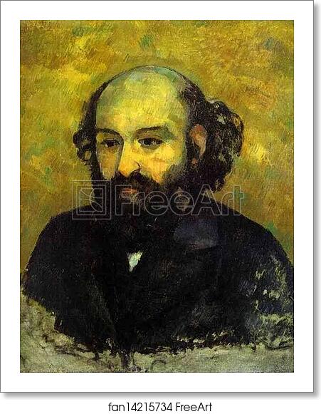 Free art print of Self-portrait (Portrait de l'artiste par lui-même) by Paul Cézanne