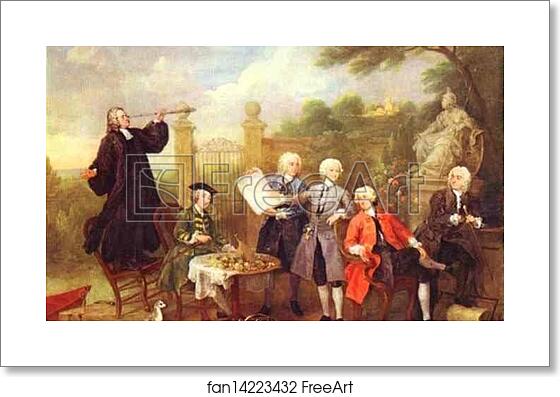 Free art print of Lord Hervey and His Friends by William Hogarth Free art print of Lord Hervey and His Friends by William Hogarth