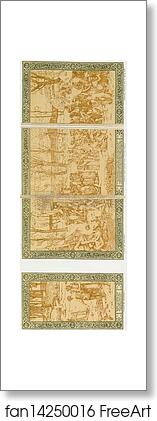 Free art print of L'Union pour l'Action morale, "l'Enfance de Sainte Geneviève". by Pierre Puvis De Chavannes Free art print of L'Union pour l'Action morale, "l'Enfance de Sainte Geneviève". by Pierre Puvis De Chavannes