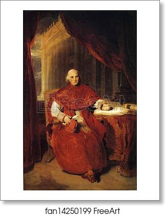 Free art print of Ercole, Cardinal Consalvi (1757-1824) by Sir Thomas Lawrence