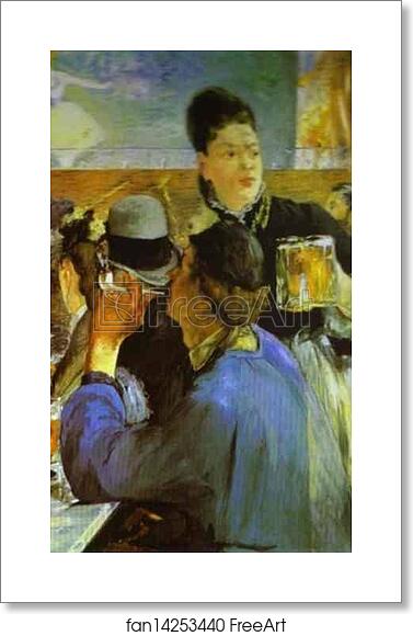 Free art print of The Waitress by Edouard Manet Free art print of The Waitress by Edouard Manet