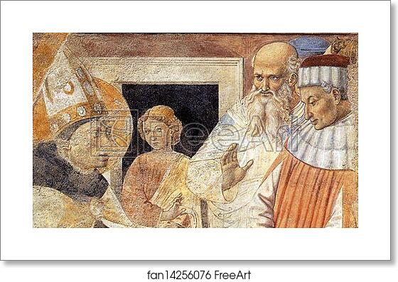 Free art print of Conversion of the Heretic. Detail by Benozzo Gozzoli Free art print of Conversion of the Heretic. Detail by Benozzo Gozzoli