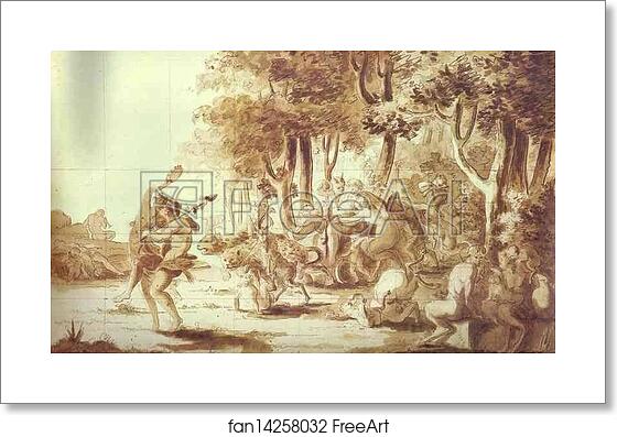 Free art print of Bacchanalia by Count Feodor Tolstoy Free art print of Bacchanalia by Count Feodor Tolstoy