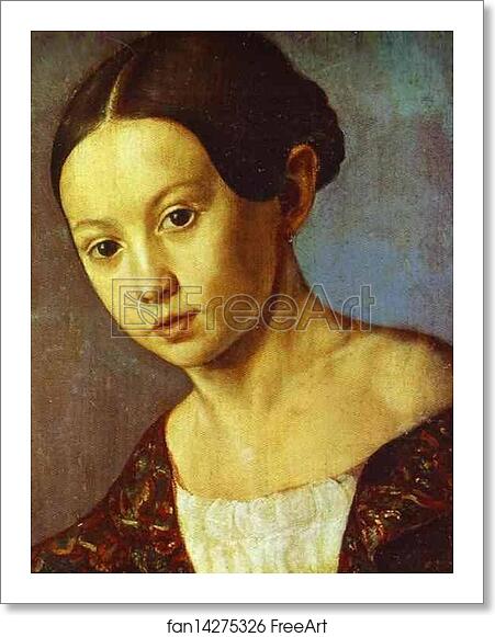 Free art print of Portrait of Ye. N. Milyukova by Grigoriy Soroka Free art print of Portrait of Ye. N. Milyukova by Grigoriy Soroka