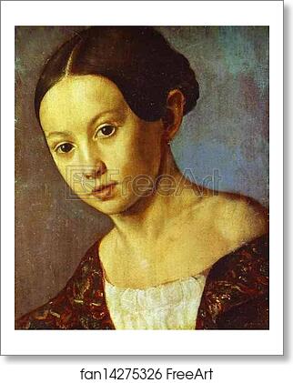Free art print of Portrait of Ye. N. Milyukova by Grigoriy Soroka Free art print of Portrait of Ye. N. Milyukova by Grigoriy Soroka