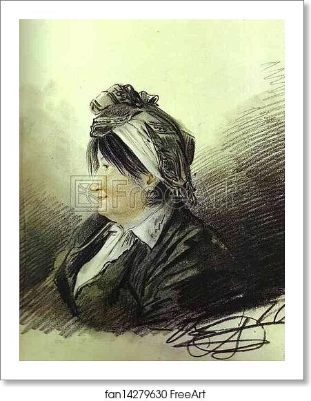 Free art print of Portrait of A. M. Lanskaya by Alexander Orlowski