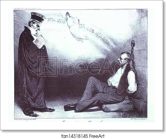 Free art print of Modern Galilee. And Nevertheless It Moves by Honoré Daumier Free art print of Modern Galilee. And Nevertheless It Moves by Honoré Daumier