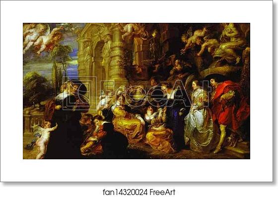 Free art print of The Garden of Love by Peter Paul Rubens Free art print of The Garden of Love by Peter Paul Rubens