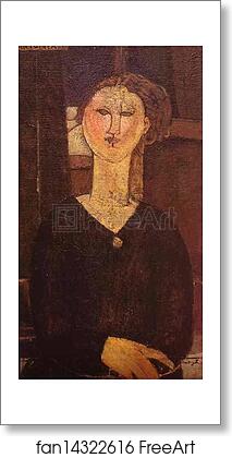 Free art print of Antonia by Amedeo Modigliani