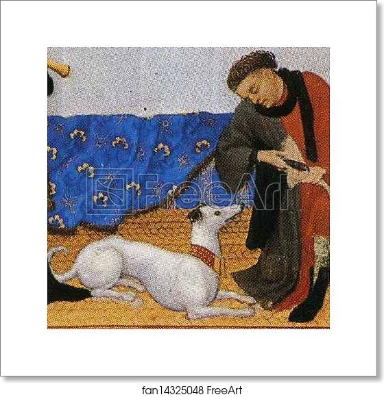 Free art print of Les tr�s riches heures du Duc de Berry. January. A New Year's Day Feast including Jean de Berry. Detail by Limbourg Brothers Free art print of Les tr�s riches heures du Duc de Berry. January. A New Year's Day Feast including Jean de Berry. Detail by Limbourg Brothers