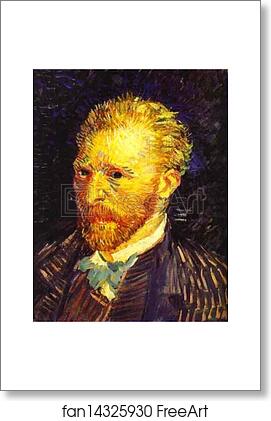 Free art print of Self-portrait by Vincent Van Gogh