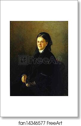 Free art print of Portrait of Anna Olsufyeva by Nikolay Gay