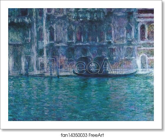 Free art print of Palazzo da Mula in Venice by Claude Monet Free art print of Palazzo da Mula in Venice by Claude Monet