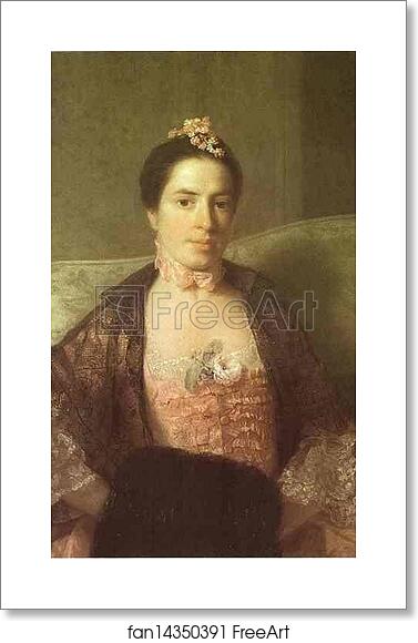 Free art print of Portrait of Martha, Countess of Elgin by Allan Ramsay