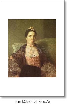 Free art print of Portrait of Martha, Countess of Elgin by Allan Ramsay