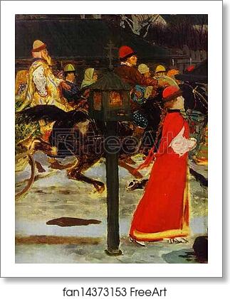 Free art print of Wedding Train in XVII century Moscow. Detail by Andrey Ryabushkin Free art print of Wedding Train in XVII century Moscow. Detail by Andrey Ryabushkin